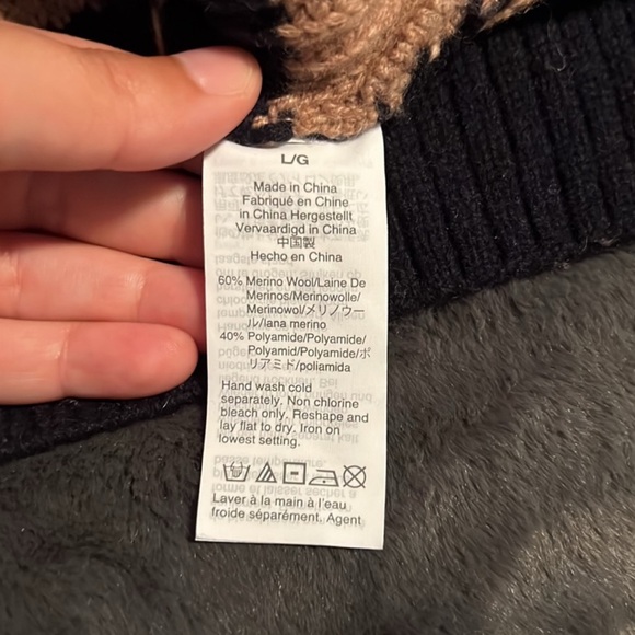 Madewell Calloway Boatneck Pullover Sweater in Stripe Mix Heather Earth size L - Picture 6 of 6